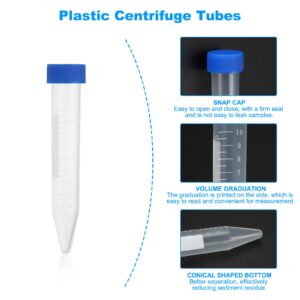 10ml Centrifugal Tubes with Leak-Proof Caps – 100pcs/ Bag