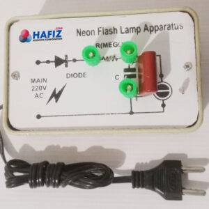 Neon Flash Lamp with Mega Ohm R.Slector